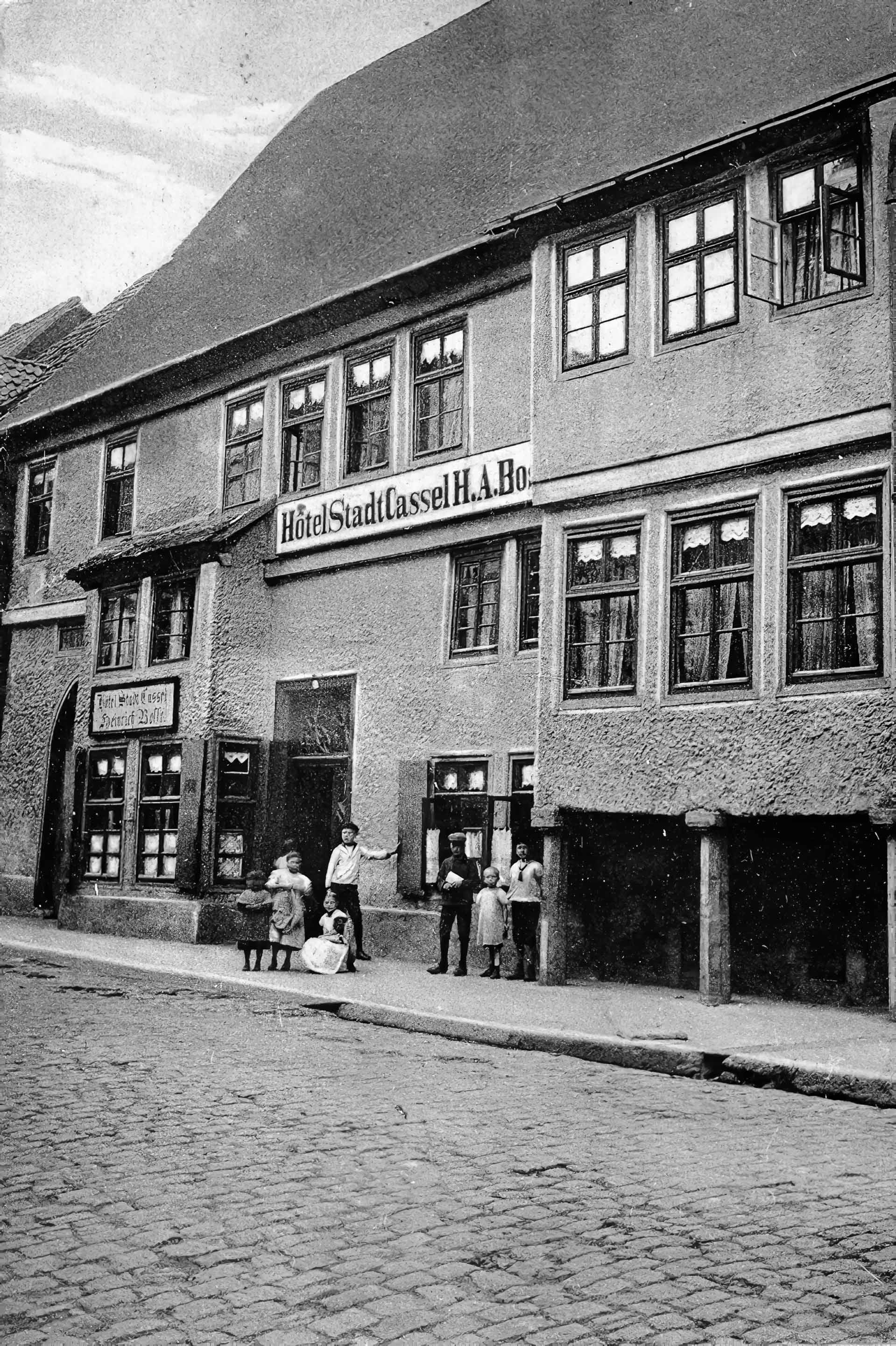 zu Beginn des 20. Jahunderts damals noch "Stadt Cassel"